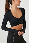 crossover crop top